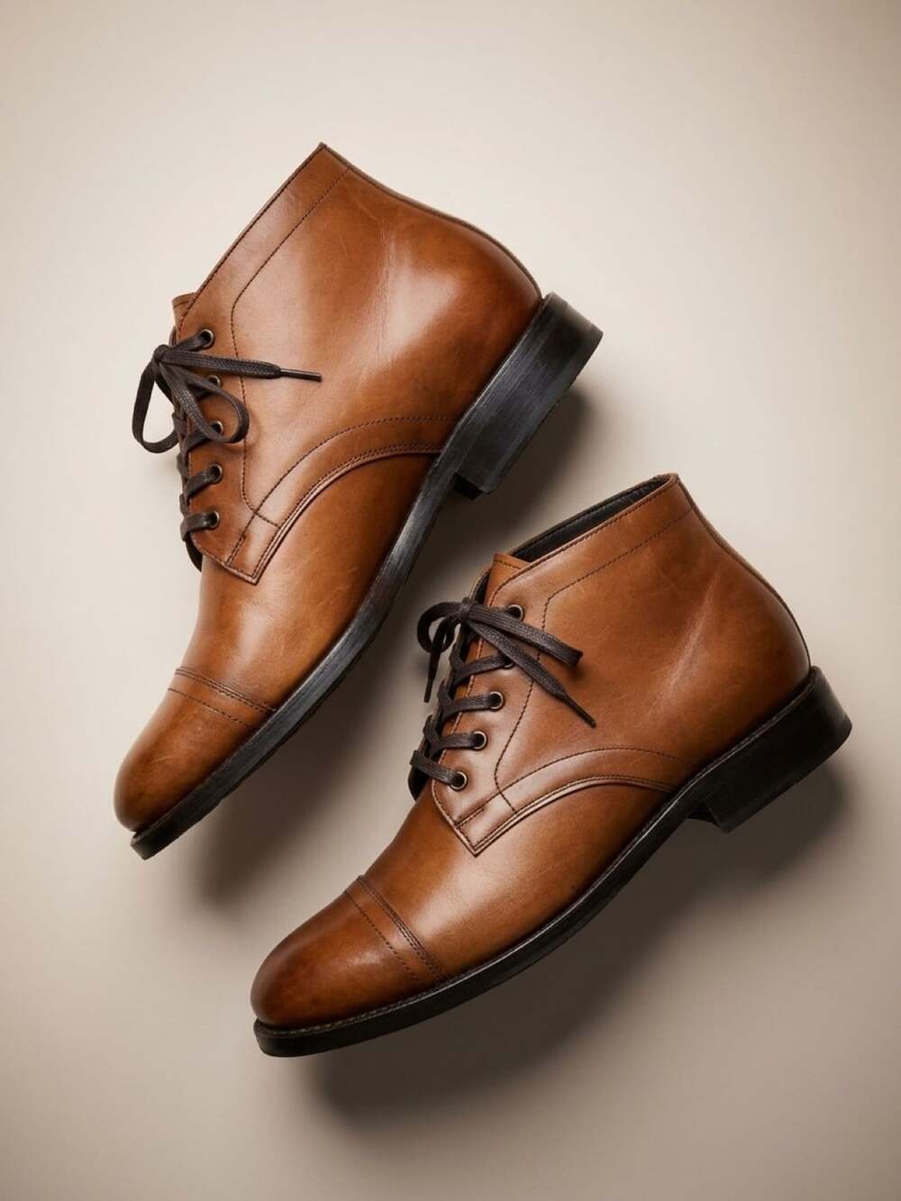 Thursday Boot Co Mens 8 Cognac Leather Scout Captain Ankle Boots Chukka USA
